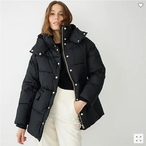J.Crew New Chateau Puffer Coat